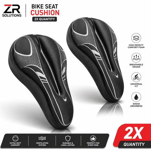 Premium gel bike seat cushion - bike,
