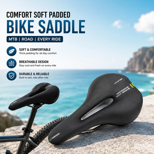 Comfort soft padded - padded, mtb