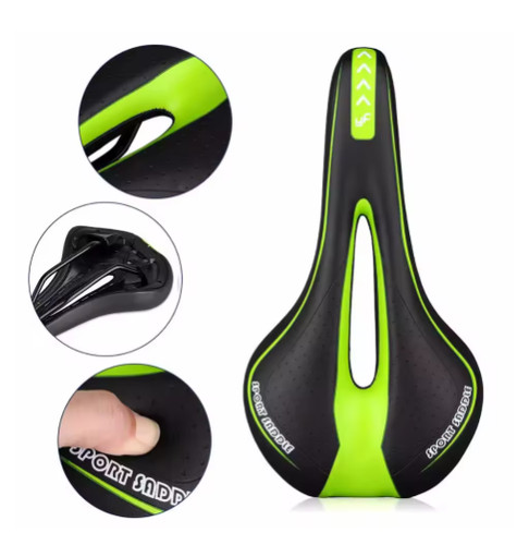 Comfortable gel bike saddle - gel,